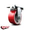Service Caster Go Mini Moving Portable Storage Container Caster Replacement with Caster Pad-SCC GOM-SCC-60R630-PUR-RS-CP60 - alternate 2